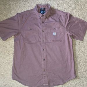 Carhartt work short sleeve shirt large
